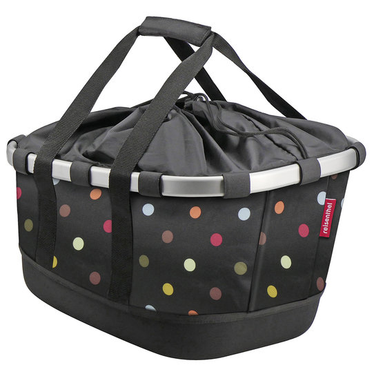 Bikebasket GT, longitudinal textile basket – for any type of carrier