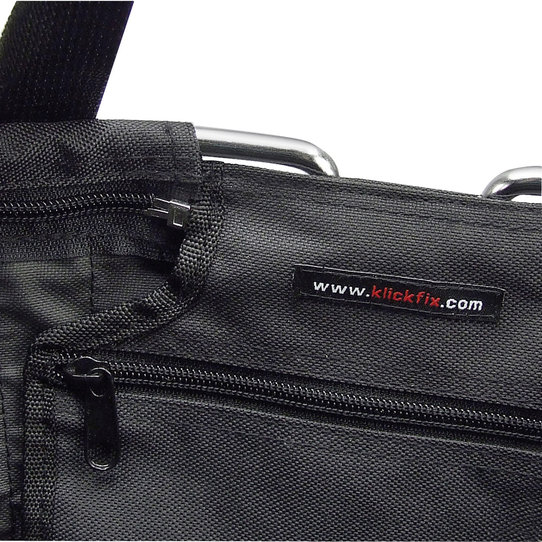 Shopper Comfort Mini, kleine Shoppingtasche für den Lenkeradapter mit Regenhaube, Frontfach