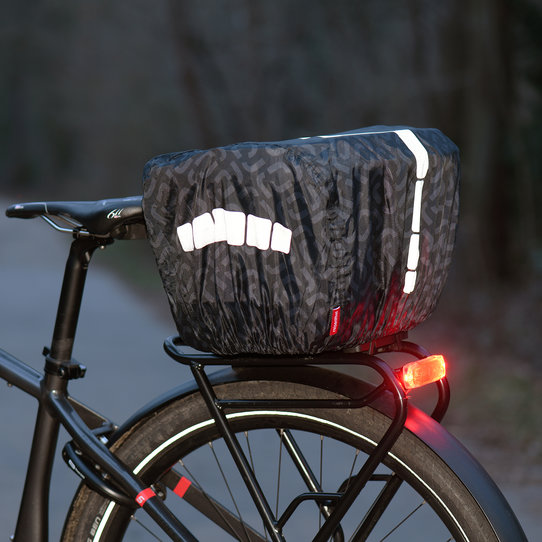 Reisenthel Rain Cover XL, Regenhülle mit Reflektor – ideal für Carrybag GT oder Gepäckträgerkörbe