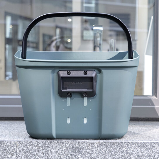 Mio Basket, Solider Kunststoffkorb für Lenker Adapter mit höhenverstellbarer Adapterplatte