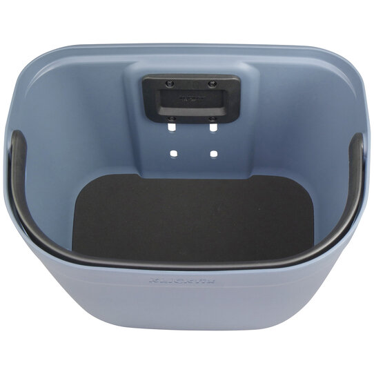 Mio Basket, Solider Kunststoffkorb für Lenker Adapter mit höhenverstellbarer Adapterplatte