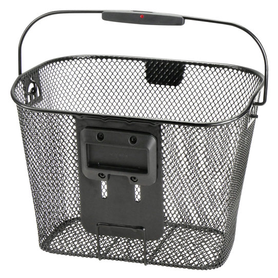 Uni Basket, handlebar basket with hight adjustable adapterplate