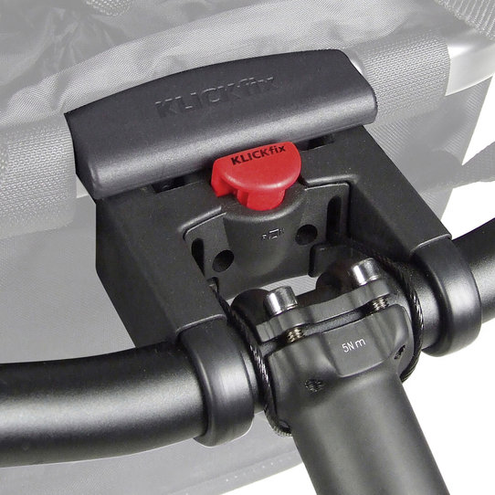 Bikebasket, Reisenthel basket with KLICKfix coupling for handlebar adapter