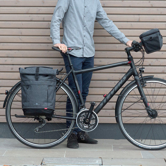 Freepack Switch, Variabler Rucksack und Fahrradtasche für Gepäckträger in einem