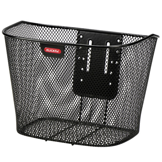 Fix Basket E, permanent mounted basket on e-bikes including holder