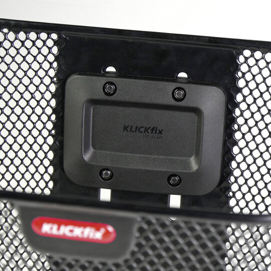 Korb Platte, Höhenverstellbare Platte für original KLICKfix Körbe am Lenker-Adapter-System