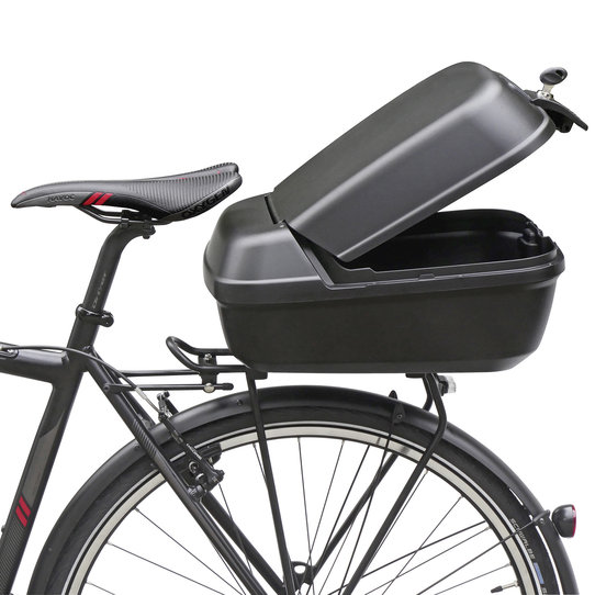 Citybox, große Fahrradbox – zur permanenten Montage am Gepäckträger