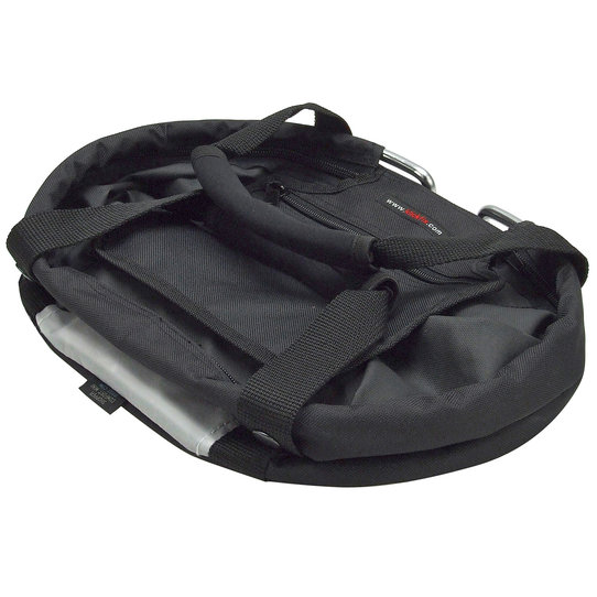 Shopper Comfort Mini, kleine Shoppingtasche für den Lenkeradapter mit Regenhaube, Frontfach