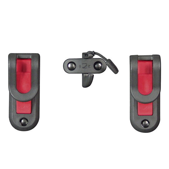 Vario Top Haken, Hooks with central latch for carriers Ø 8–16 mm