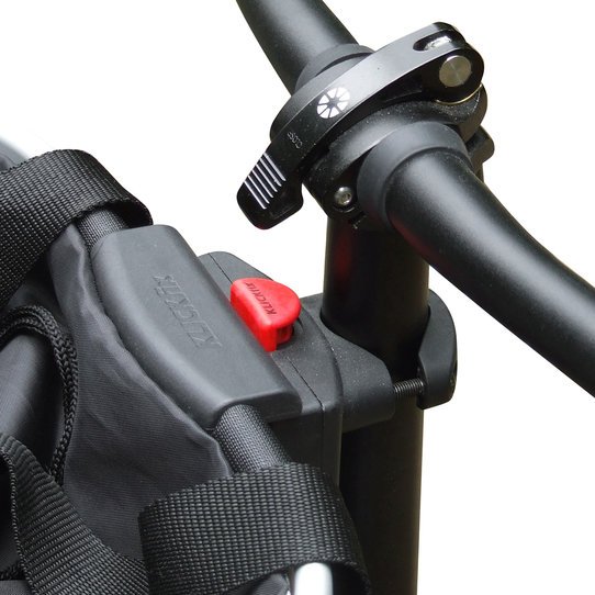 Handlebar Adapter Caddy, for vertical tubes Ø 22–36 mm (scooter…)