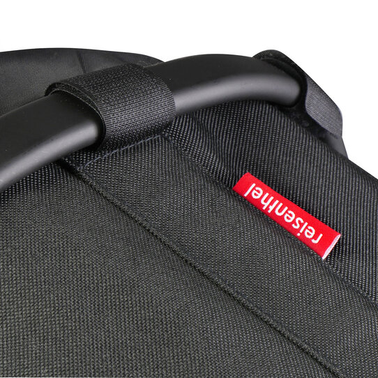 Reisenthel Bikebasket, Textiler Fahrradkorb mit KLICKfix Kupplung – für Lenker Adapter
