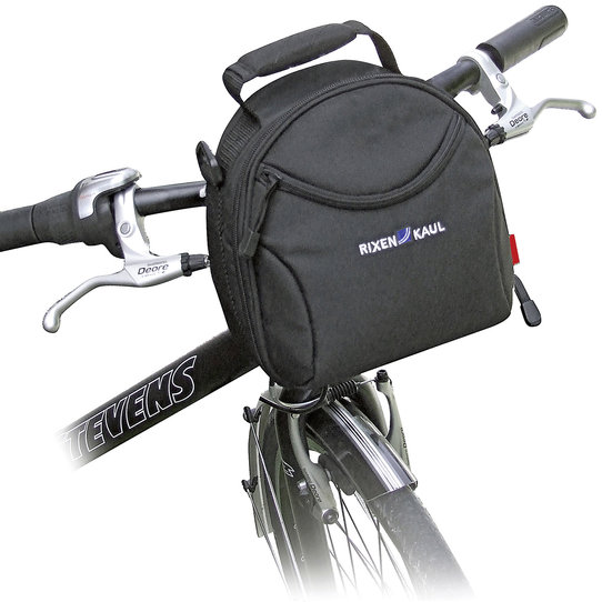 Smile, compact round handlebar bag with shoulder strap