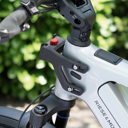 Lenker Adapter Rahmen 4X, Für Fahrräder mit seitlich am Steuerrohr integrierten Rahmengewinden